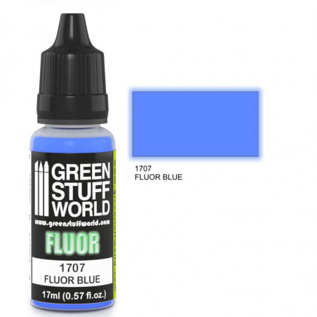 Peinture Fluor BLEUE