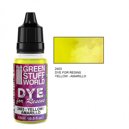 Colorant pour Résines Jaune