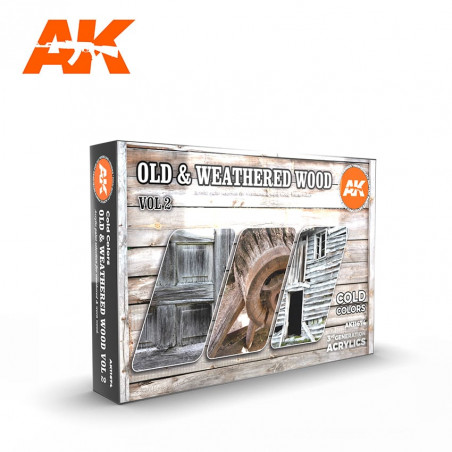 OLD & WEATHERED WOOD VOL 2 COLORS SET - AK