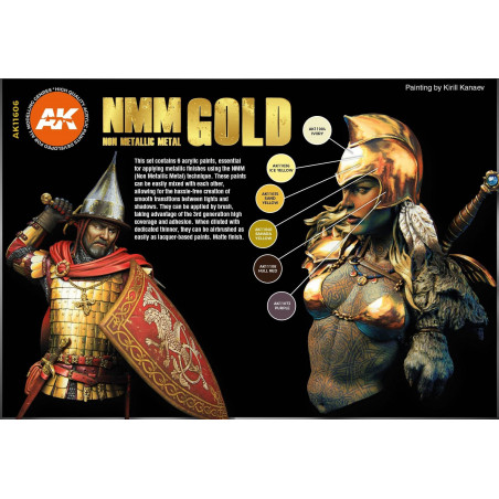 NMM GOLD COLORS SET - AK