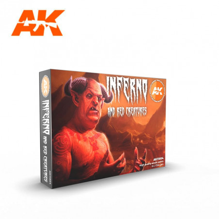 INFERNO AND RED CREATURES COLORS SET - AK