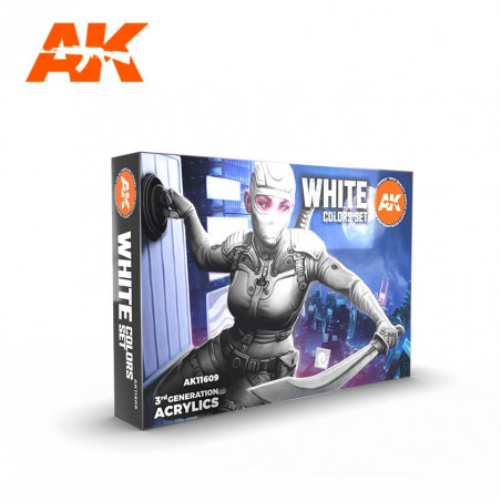 WHITE COLORS SET - AK