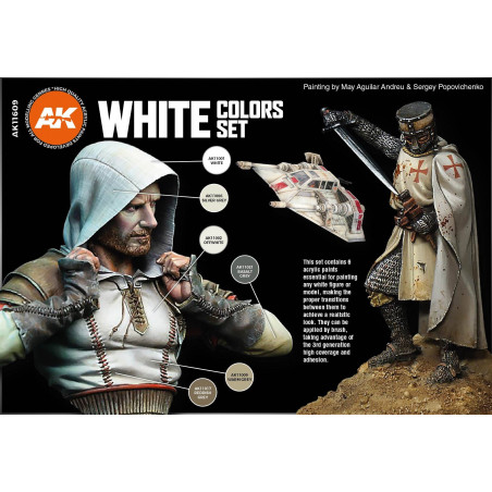 WHITE COLORS SET - AK