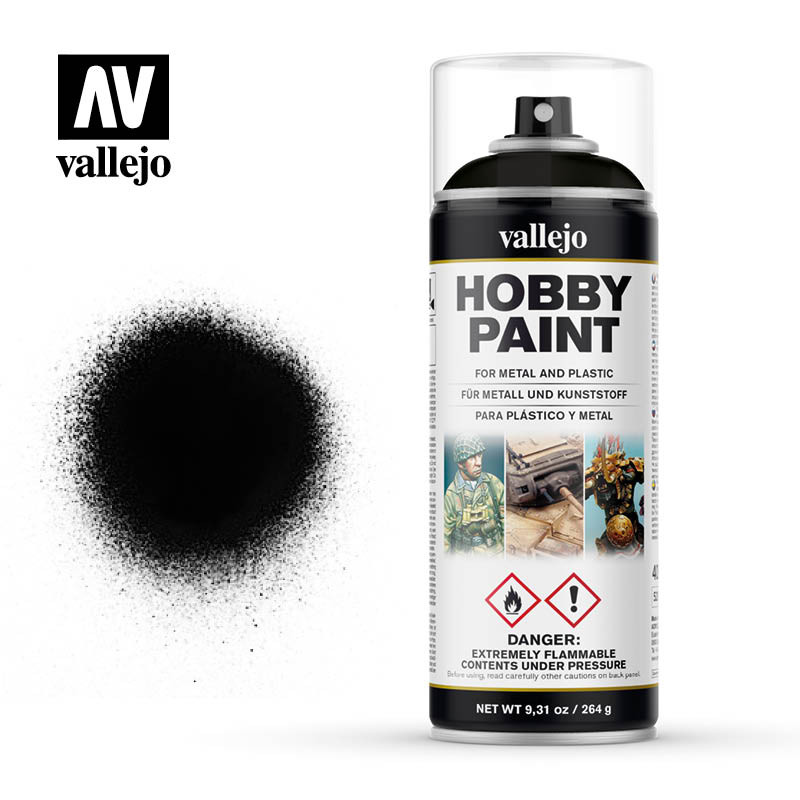 Hobby Paint Spray Black