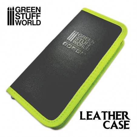 Etui en cuir Premium pour outils et pinceaux