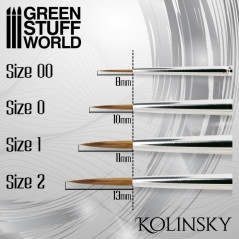 SILVER SERIES Pinceau Kolinsky - 00